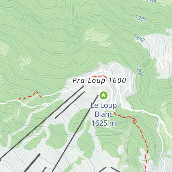 Map of La Bergerie
