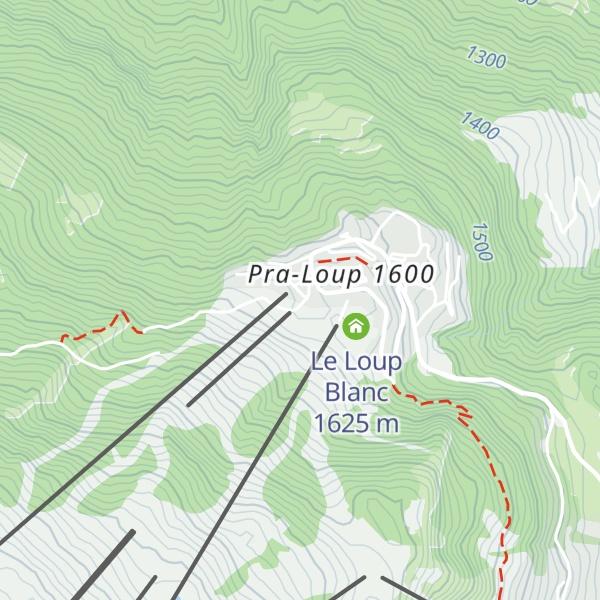 Map of Le Coq Noir
