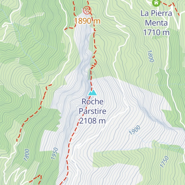 Map of Roche Parstire