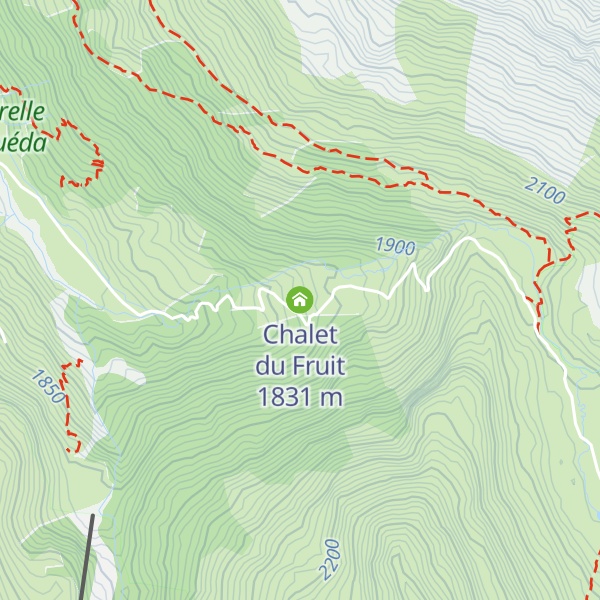 Map of Chalet du Fruit