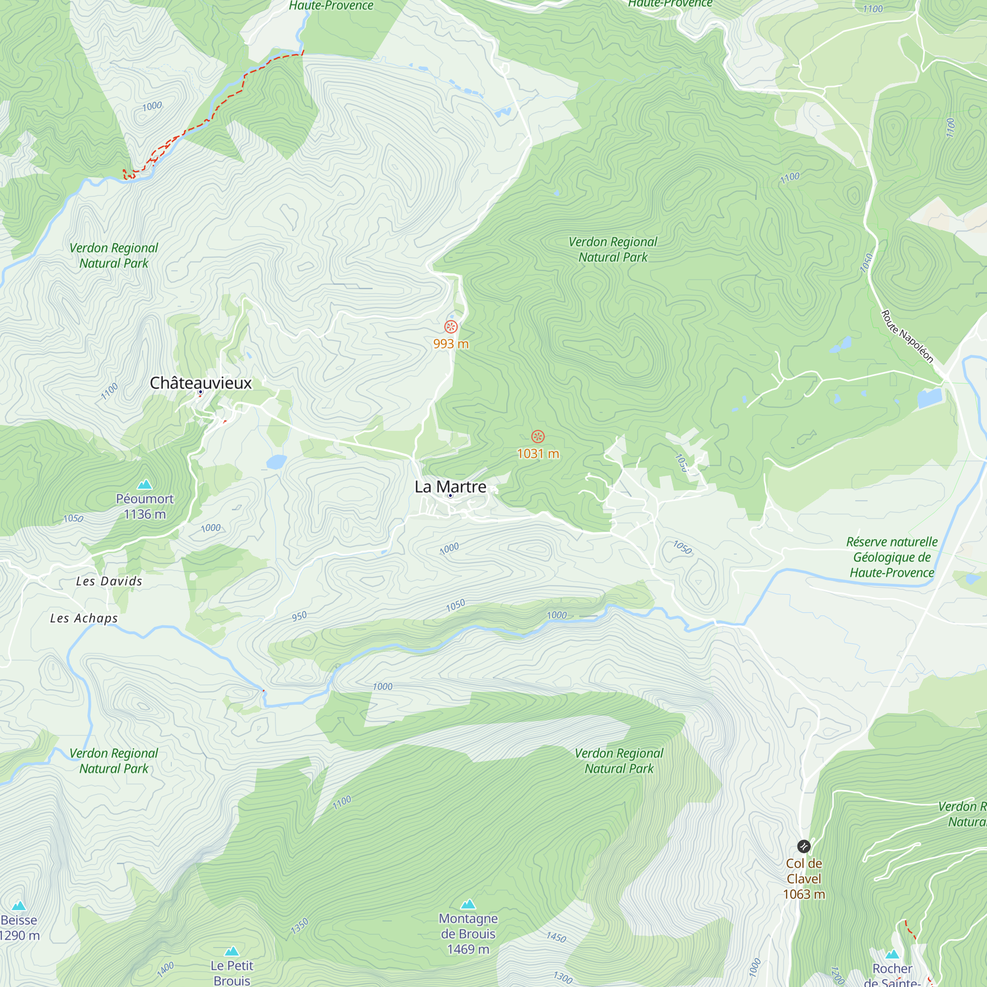 Gîte de loisirs communal map