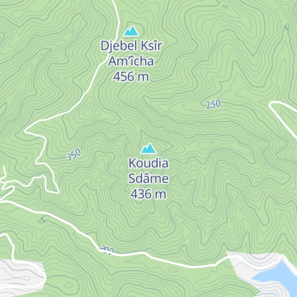 Map of Koudia Sdâme
