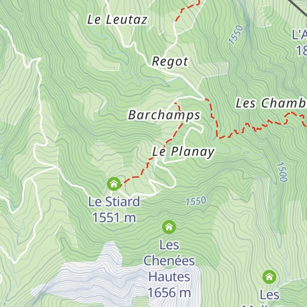 Map of La Tête