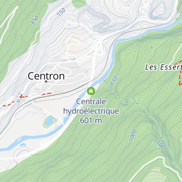 Map of Centrale hydroélectrique