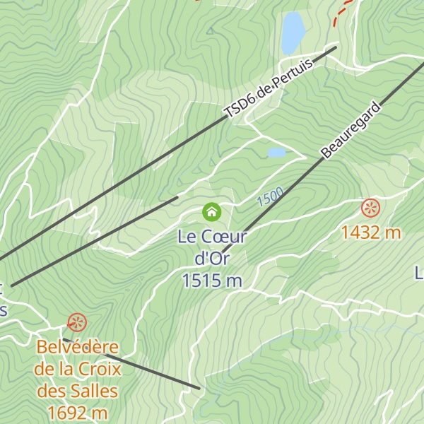 Map of Le Cœur d'Or