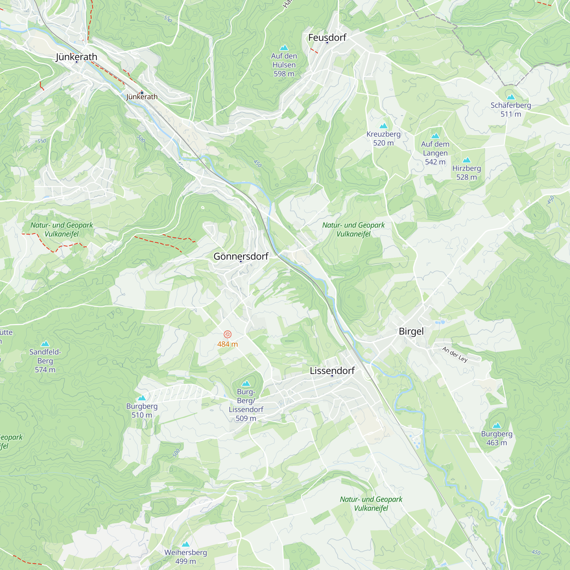Grillhütte Gönnersdorf map