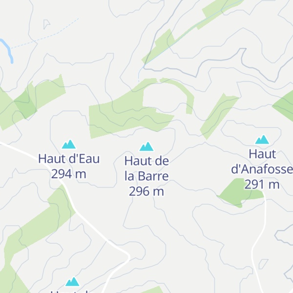 Map of Haut de la Barre