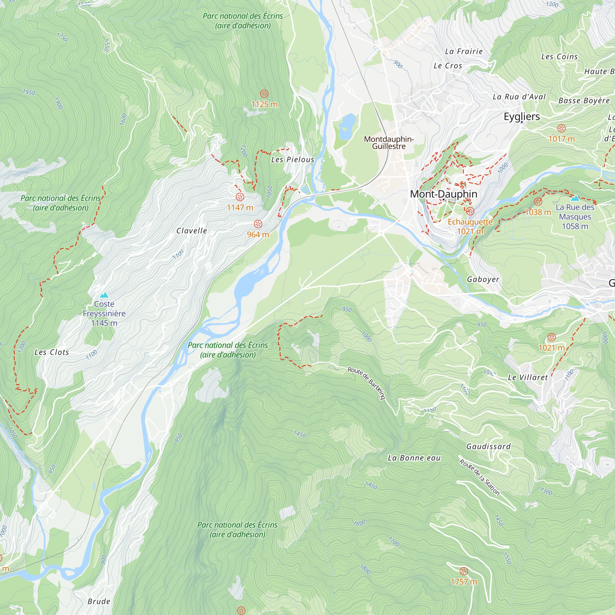 Buvette des Sources map