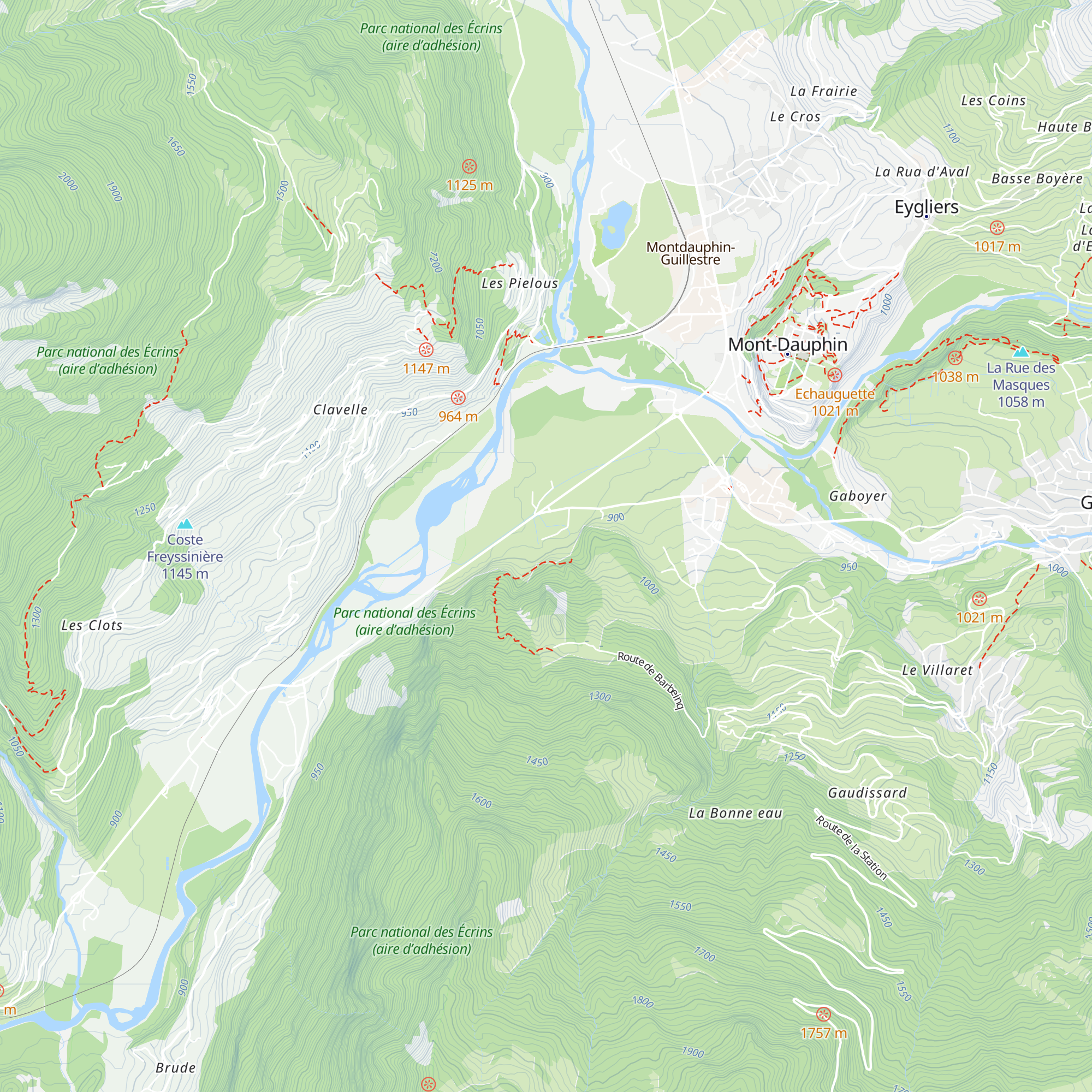 Buvette des Sources map