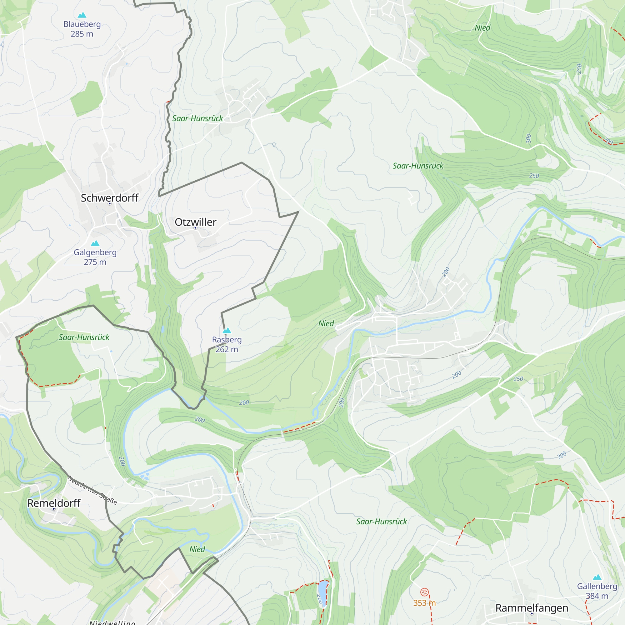 Jungenwaldhütte map