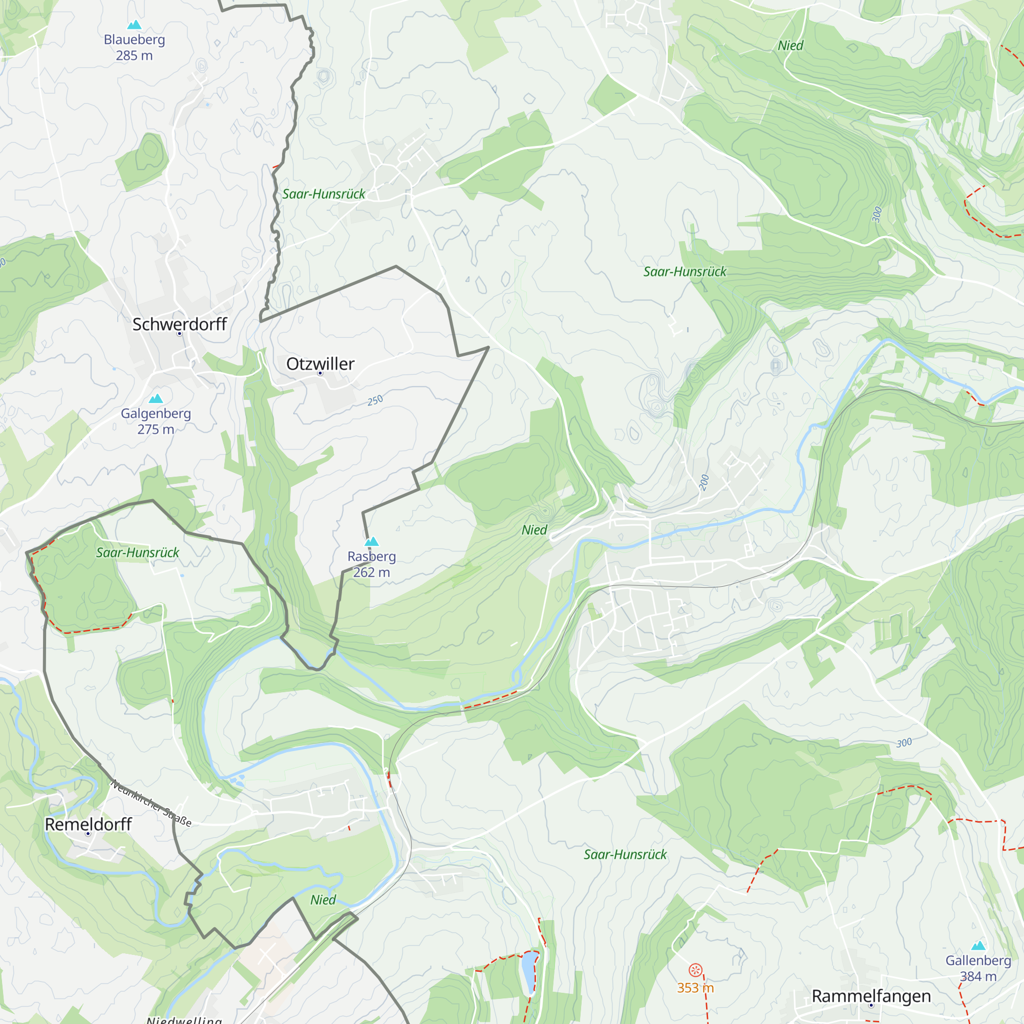 Jungenwaldhütte map