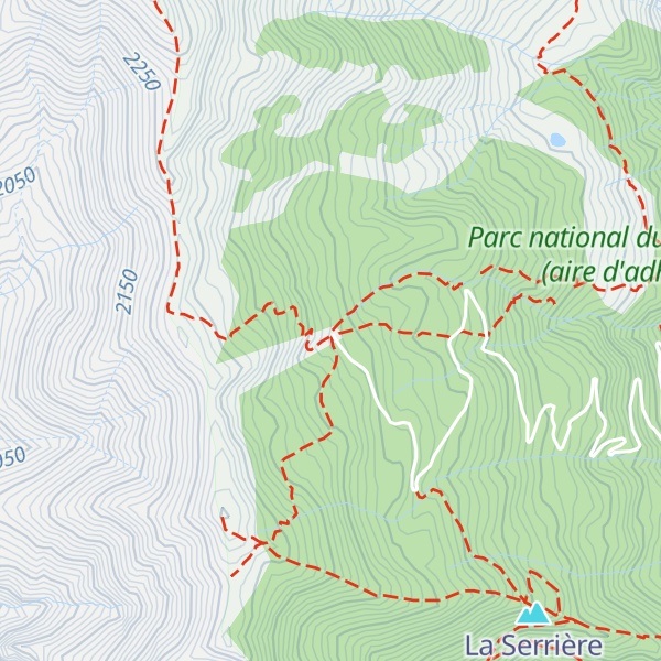 Map of Cabane de l'Autapie