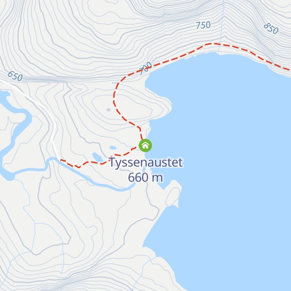 Map of Tyssenaustet