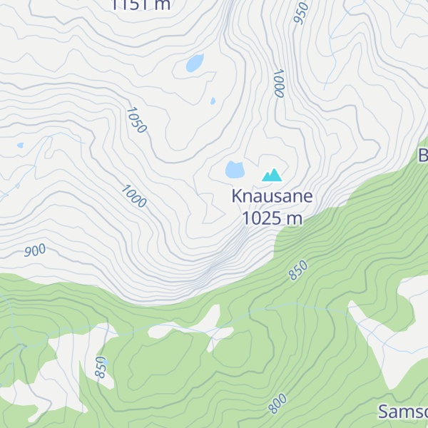Map of Hegglands-Storhaug