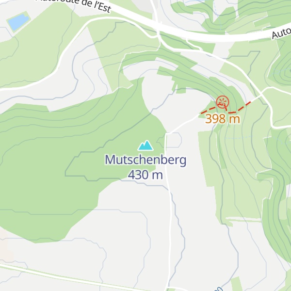 Map of Mutschenberg