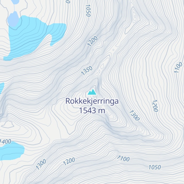 Map of Rokkekjerringa
