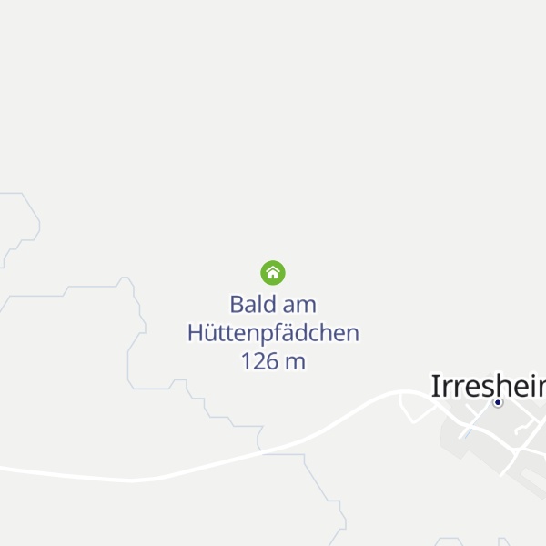 Map of Bald am Hüttenpfädchen