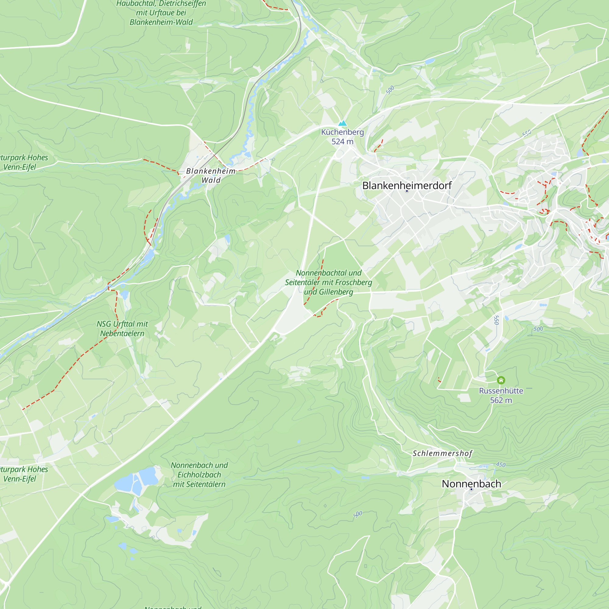 Römerhütte mit Ausgrabungsobjekten map