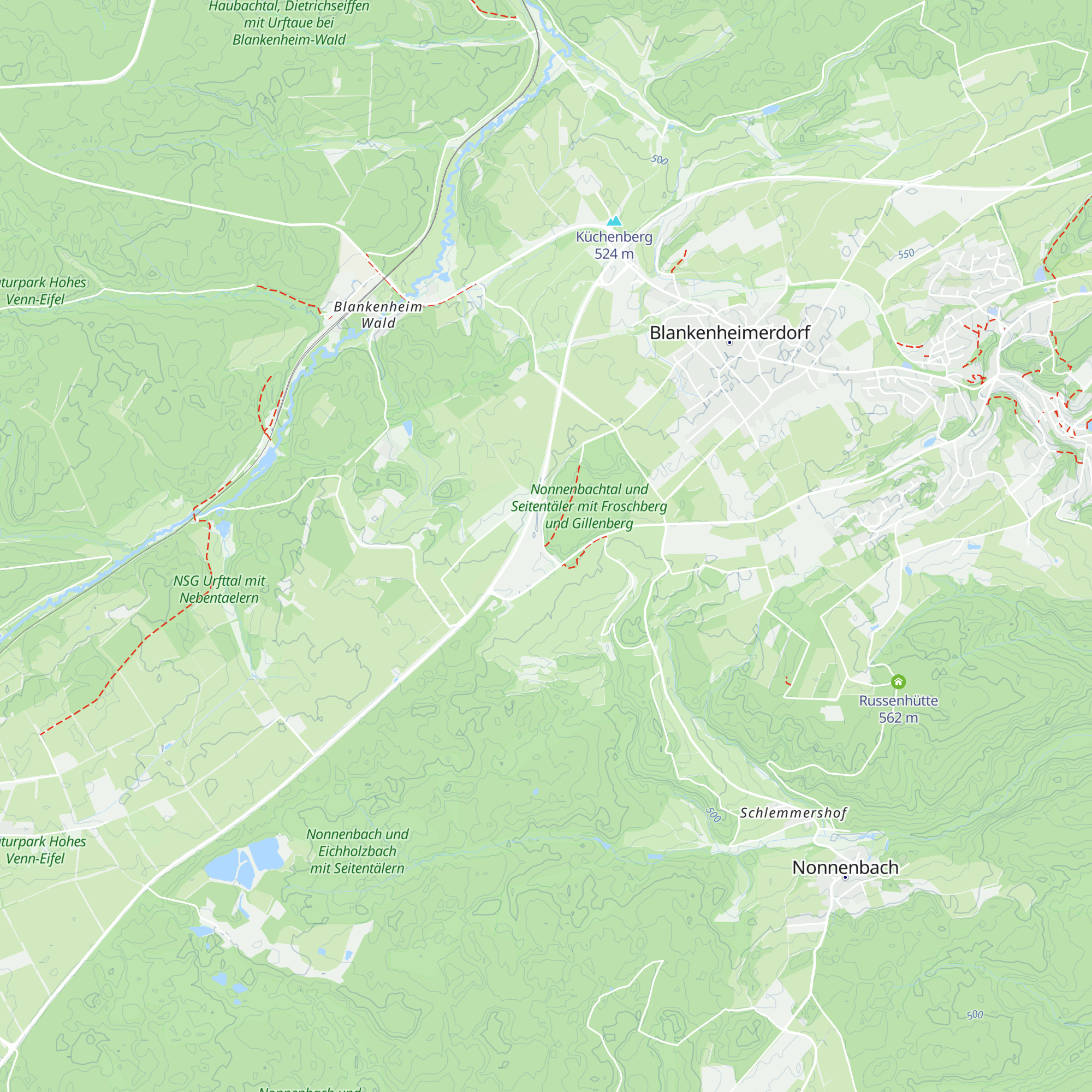 Römerhütte mit Ausgrabungsobjekten map