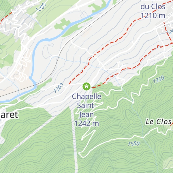 Map of Chapelle Saint-Jean