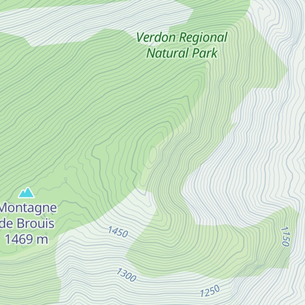 Map of Le Grand Brouis