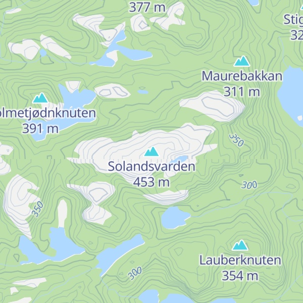 Map of Solandsvarden