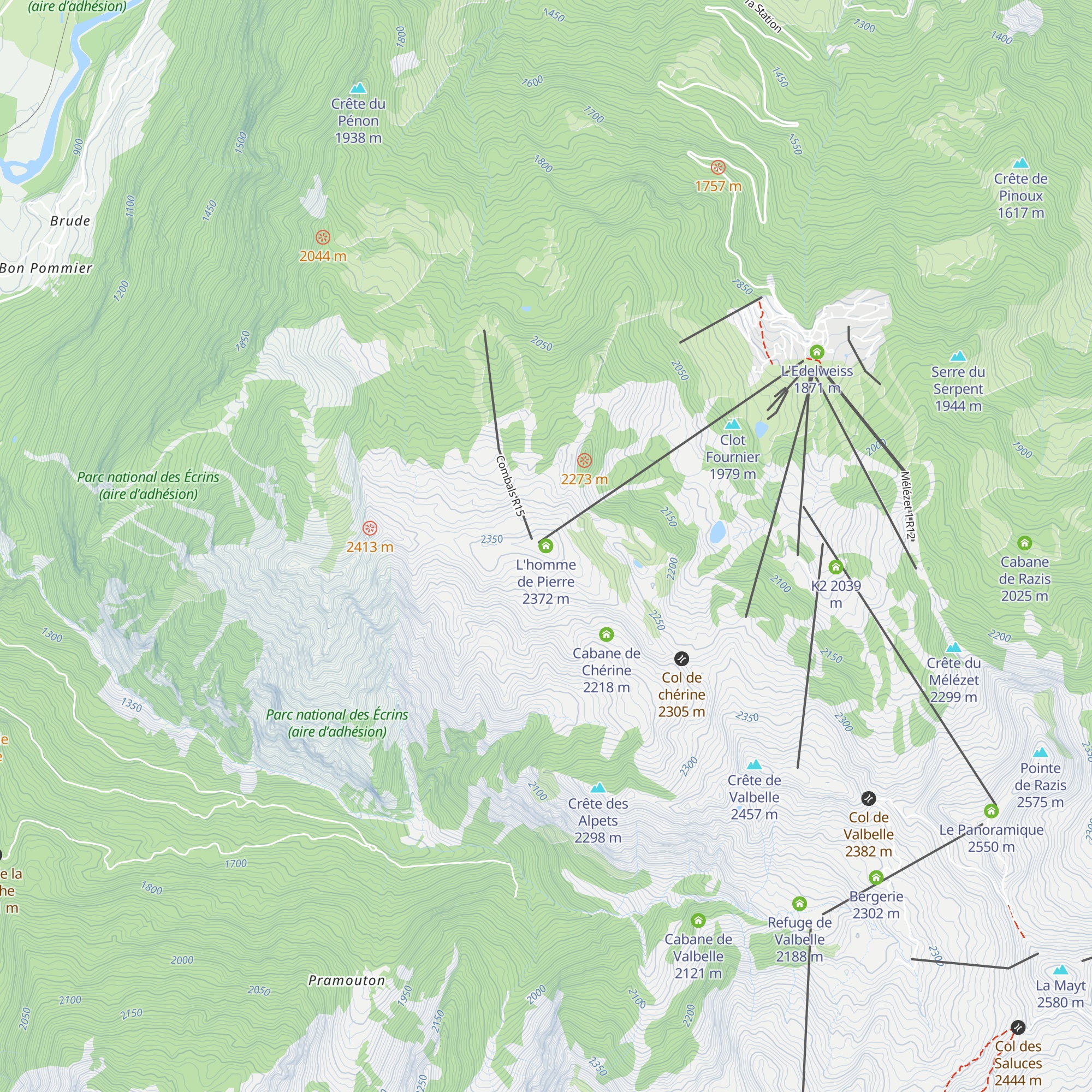L'homme de Pierre map