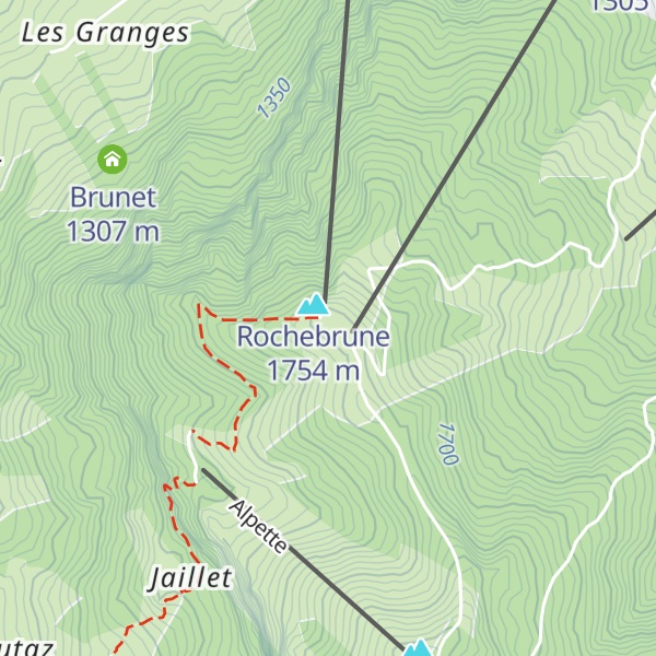 Map of Super Megeve