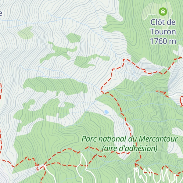 Map of Cabane d'Allègre