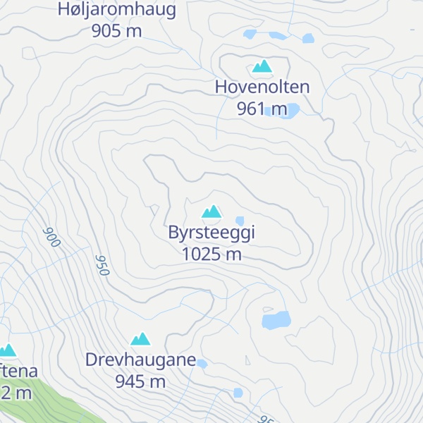 Map of Byrsteeggi