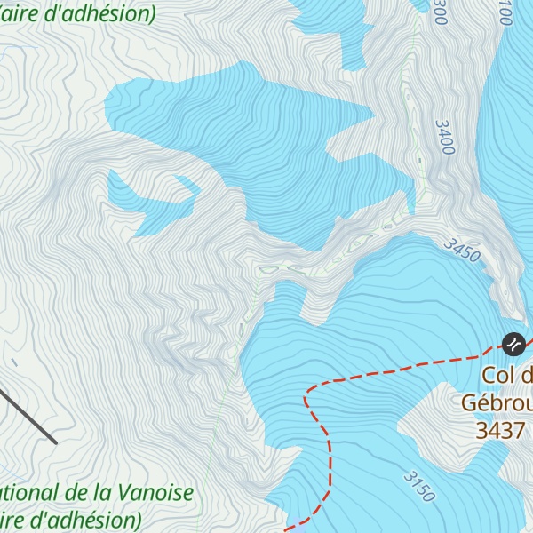 Map of Roc des Saints-Pères