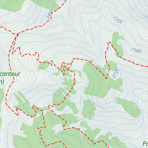 Map of Cabane de Prenier