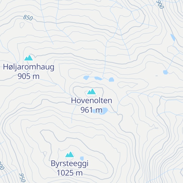 Map of Hovenolten