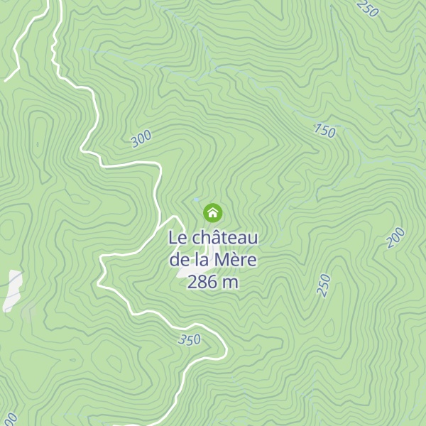 Map of Le château de la Mère