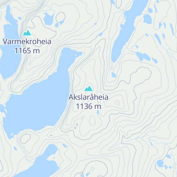 Map of Akslaråheia