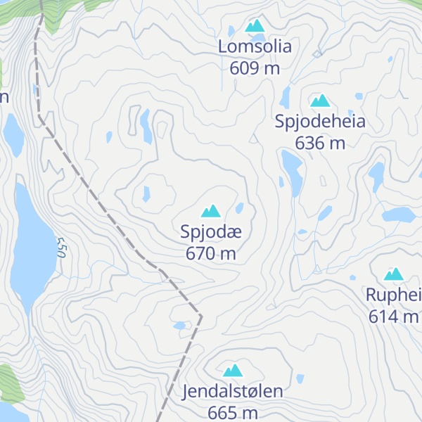 Map of Spjodæ