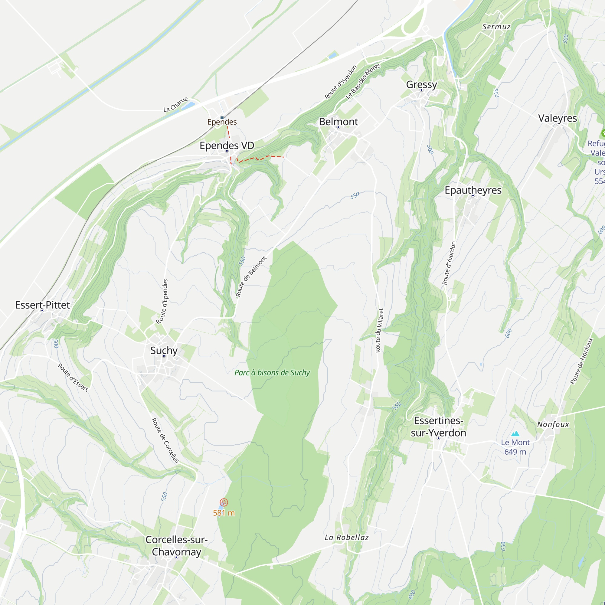 Refuge map