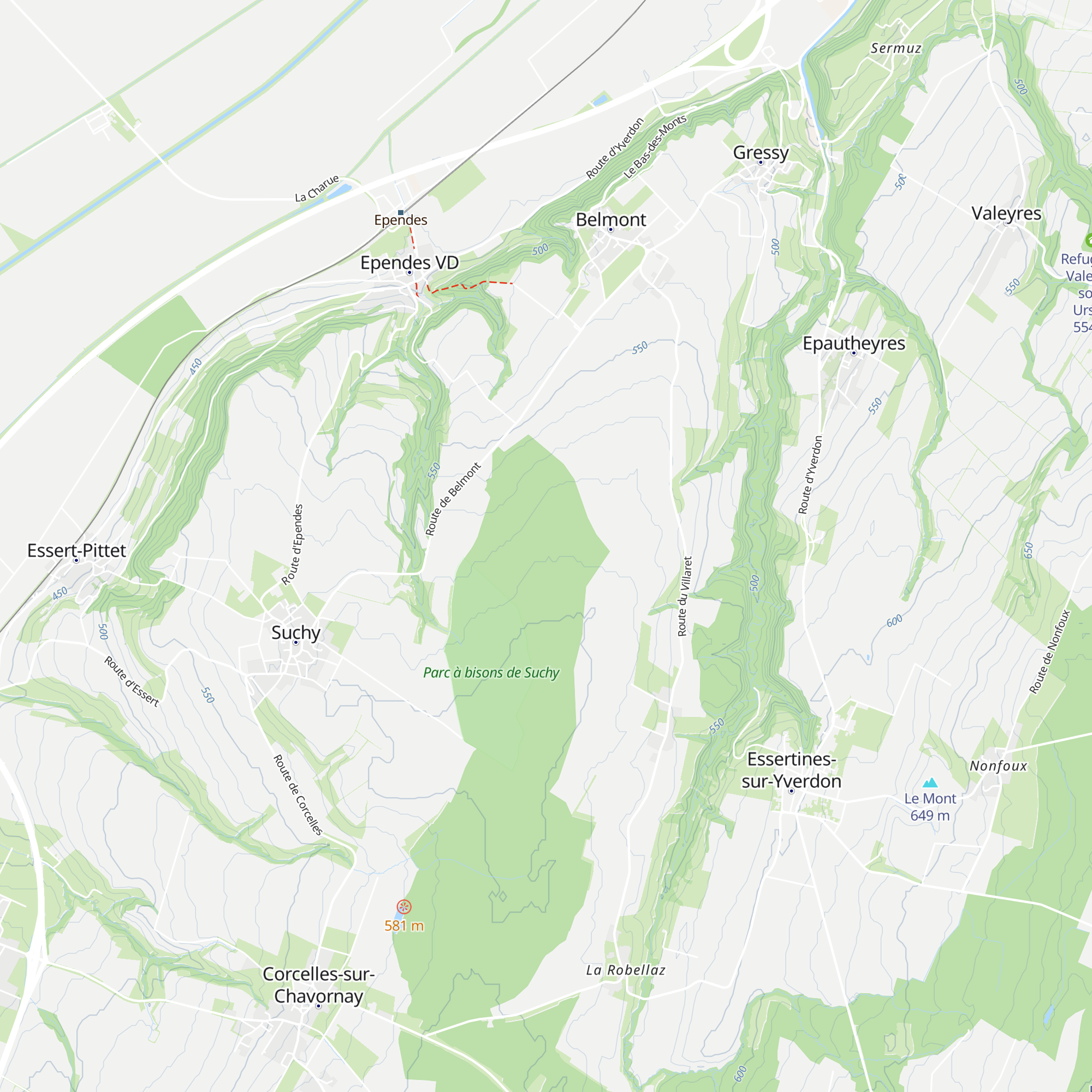 Refuge map