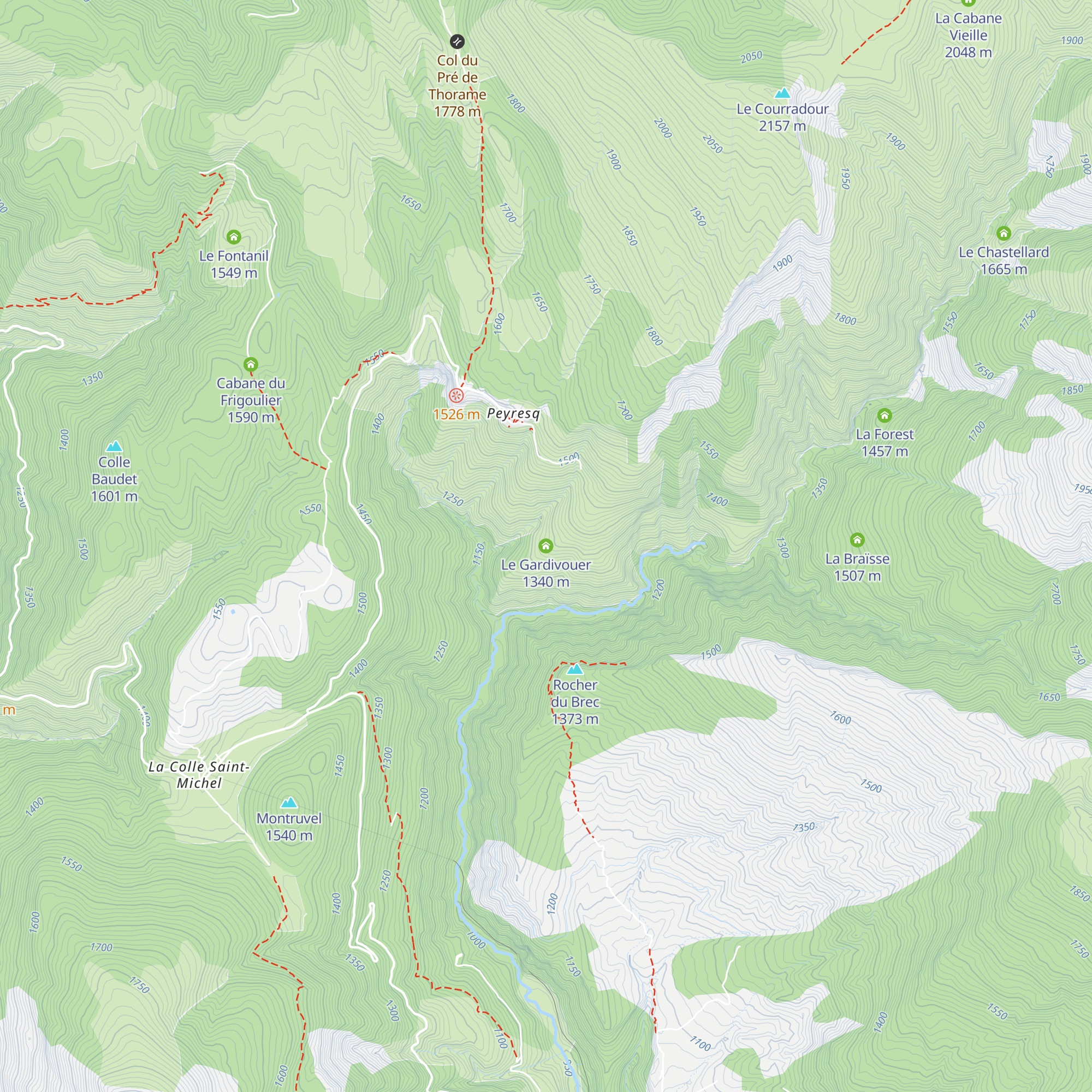 Le Gardivouer map