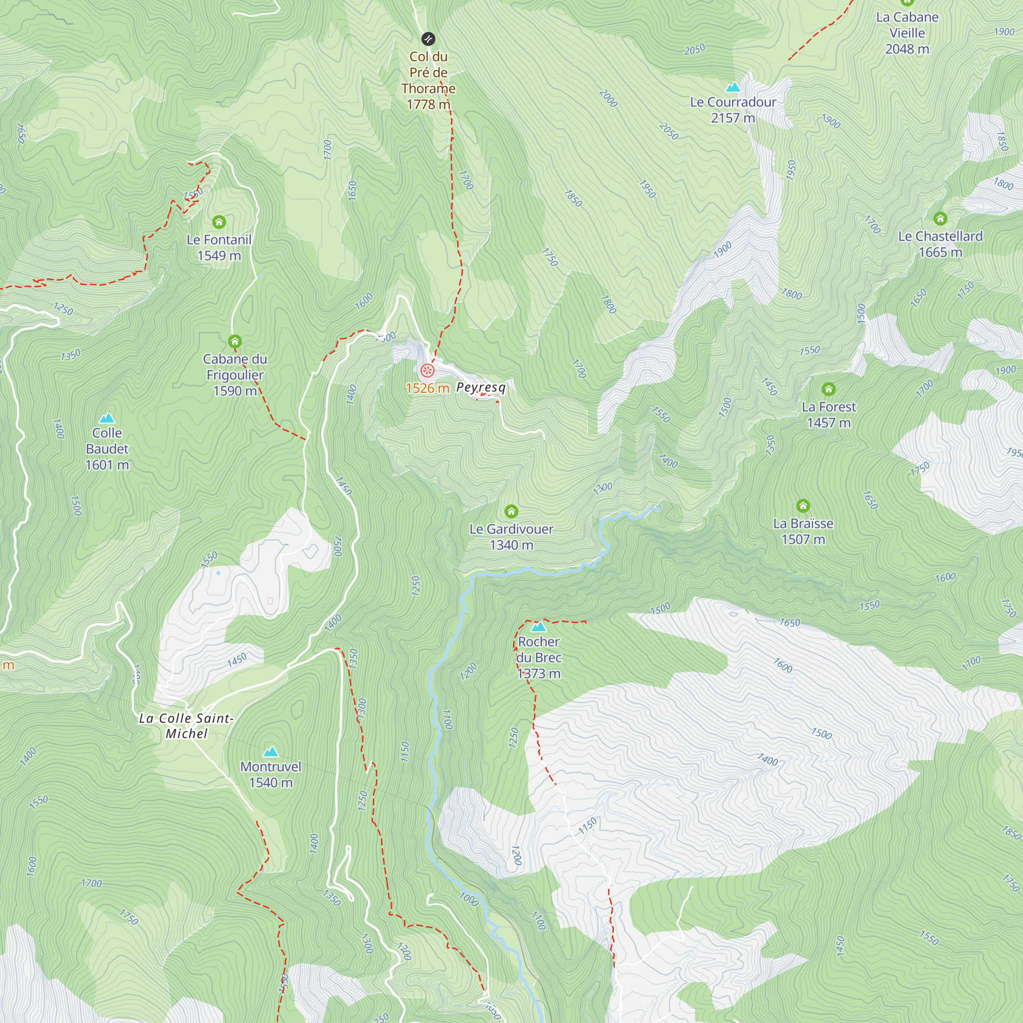 Le Gardivouer map