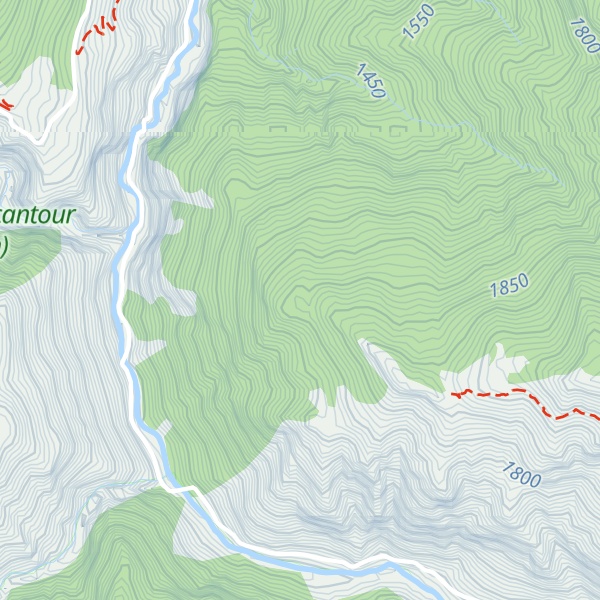 Map of Baume Longe