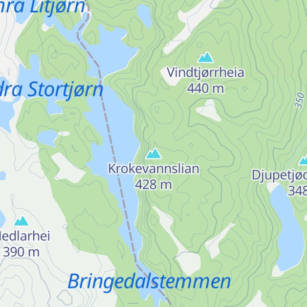 Map of Krokevannslian