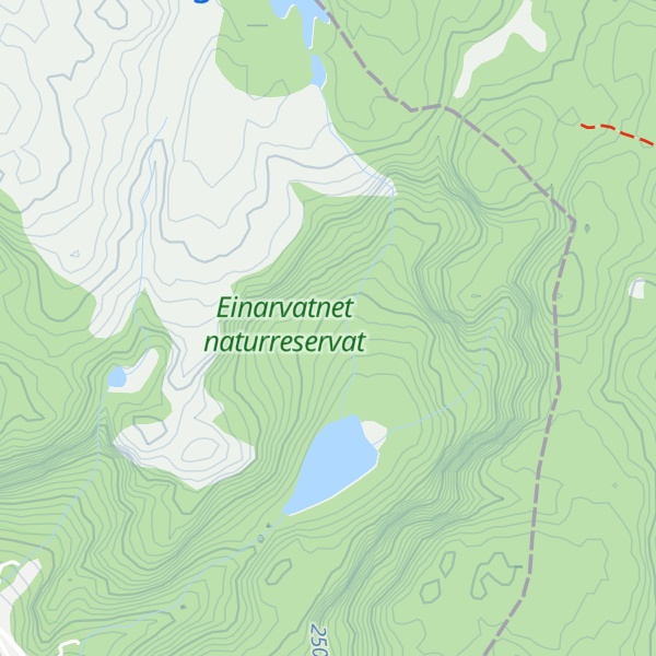 Map of Bringedalshytta