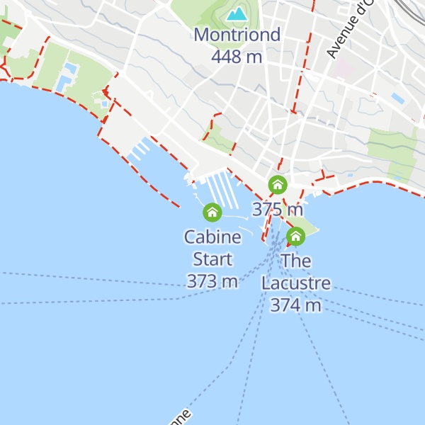 Map of Cabine Start