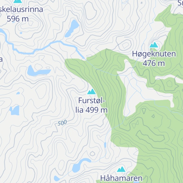 Map of Furstøl-lia