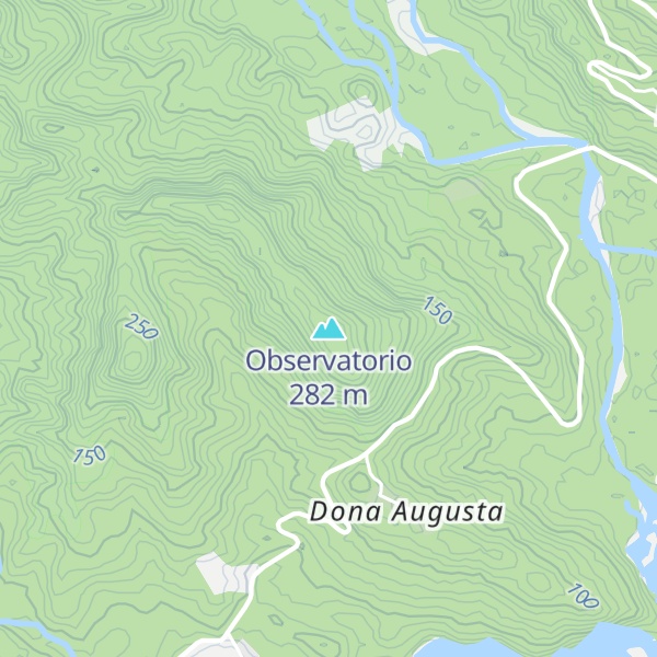 Map of Observatorio