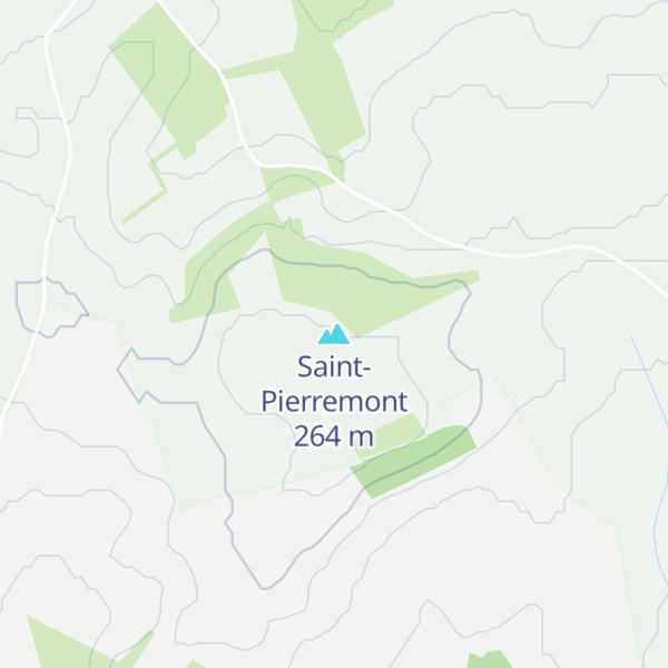 Map of Saint-Pierremont