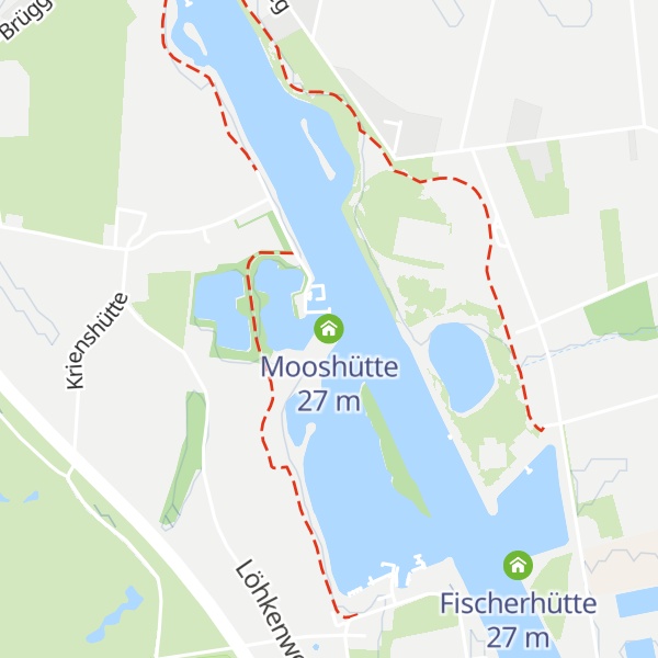 Map of Mooshütte