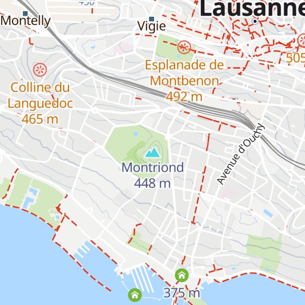 Map of Montriond