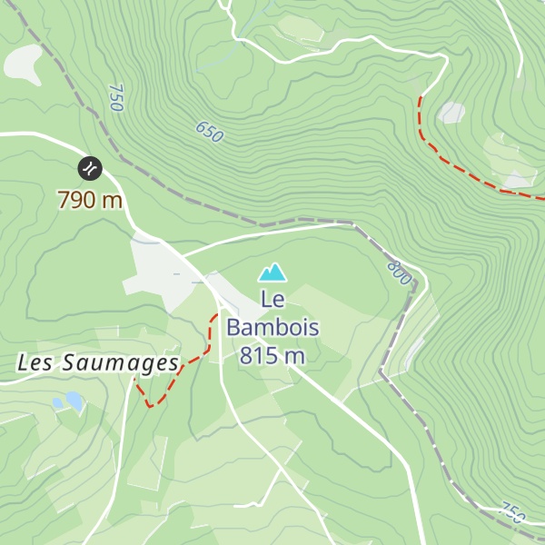 Map of Le Bambois
